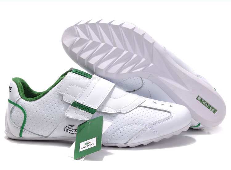 Mens Lacoste Shoes white