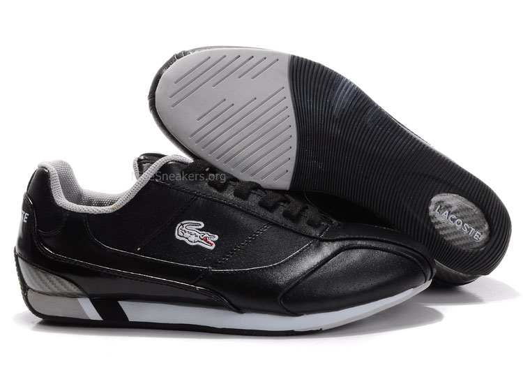 Mens Lacoste monster sneakers black Mens Lacoste monster sneakers black