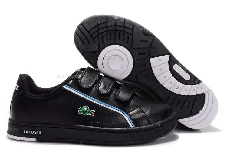 Mens Lacoste Camden Retro Trim black/white blue Mens Lacoste Camden Retro Trim black/white blue