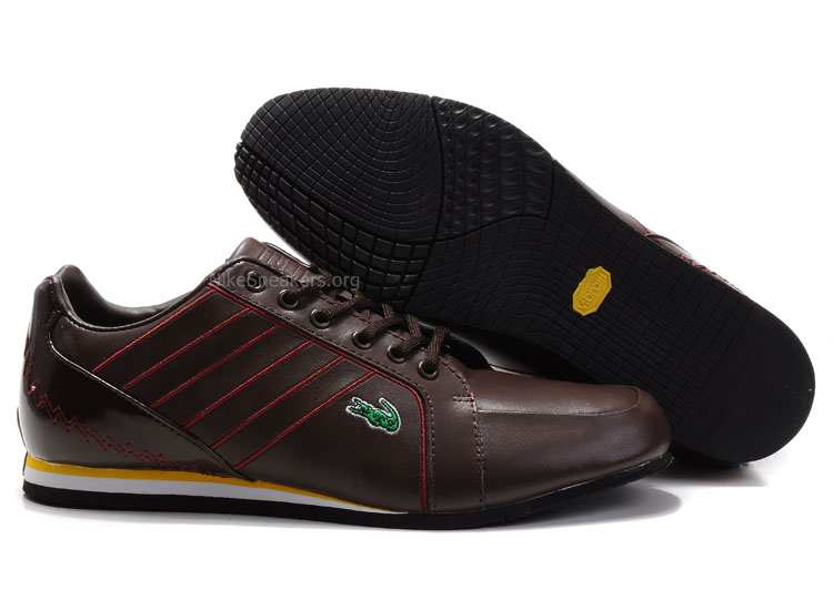 Mens Lacoste Causal Shoes brown