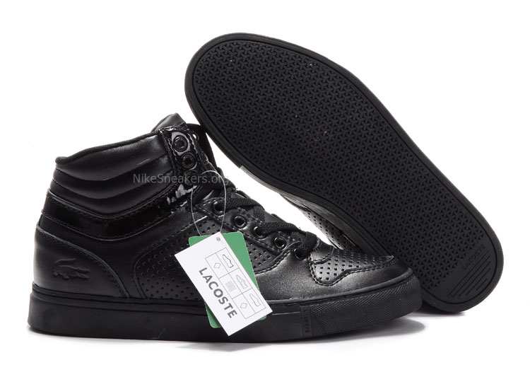 Mens Lacoste Dunk Shoes black Mens Lacoste Dunk Shoes black