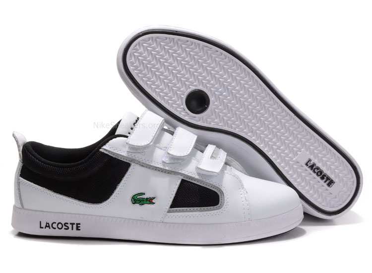Mens Lacoste Observe 2 Strap MR Shoes White/Black
