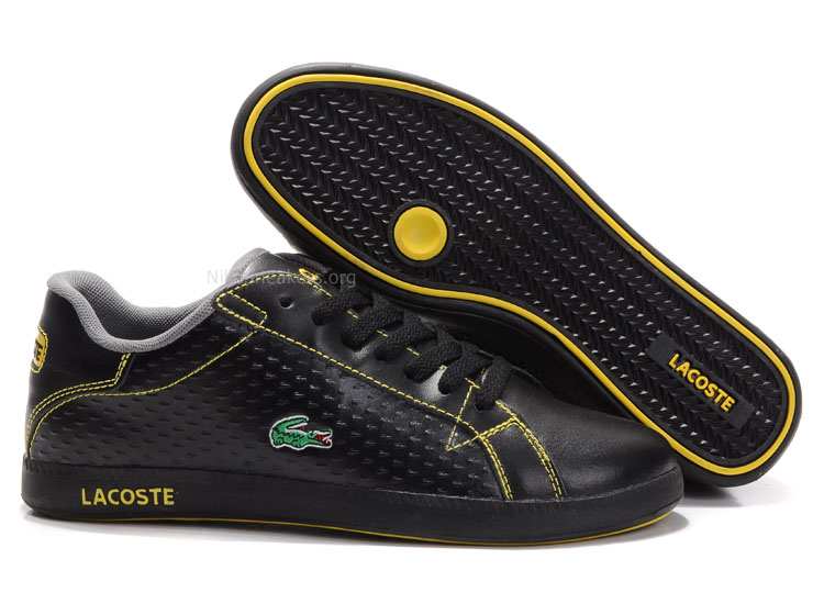 black Mens Lacoste Observe 2 Lace Shoes black Mens Lacoste Observe 2 Lace Shoes