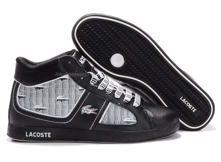 black1 Mens Lacoste Observe 2 Hi Shoes black1 Mens Lacoste Observe 2 Hi Shoes