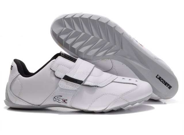 Mens Lacoste Swerve Keyline Shoes white/black