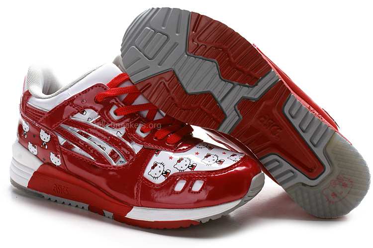 Asics Gel Lyte x Hello Kitty Shoes - Red/White