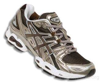ASICS GEL NIMBUS 9 Shoes - Brown/Silver/White ASICS GEL NIMBUS 9 Shoes - Brown/Silver/White