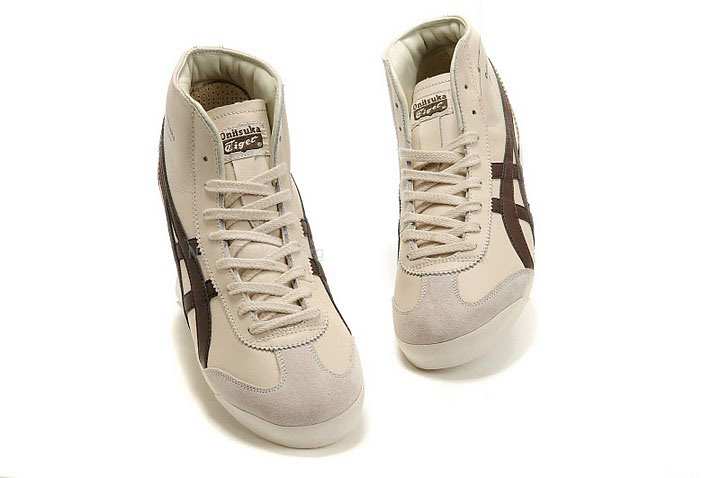 Asics Mexico MidRunner Shoes Beige/Brown Asics Mexico MidRunner Shoes Beige/Brown