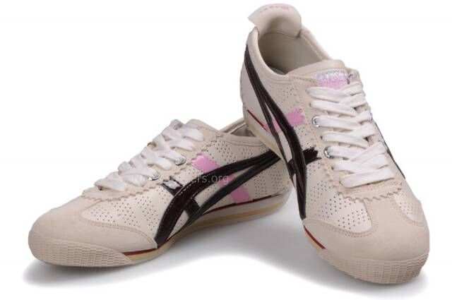 Asics Mini Shoes Beige/Brown/Pink Asics Mini Shoes Beige/Brown/Pink