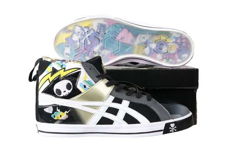 Onitsuka Tiger X Tokidoki Fabre Shoes Black/White/Silver Onitsuka Tiger X Tokidoki Fabre Shoes Black/White/Silver