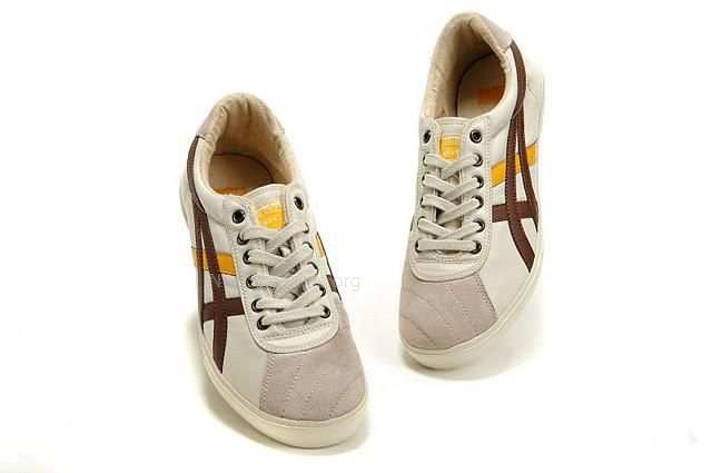 Asics Rotation 77 Shoes Beige/Brown/Yellow Asics Rotation 77 Shoes Beige/Brown/Yellow