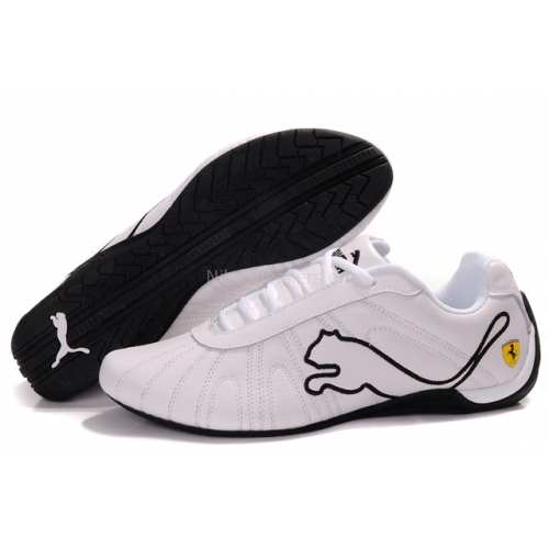 Puma Ferrari BigMens Beige White Black Puma Ferrari BigMens Beige White Black