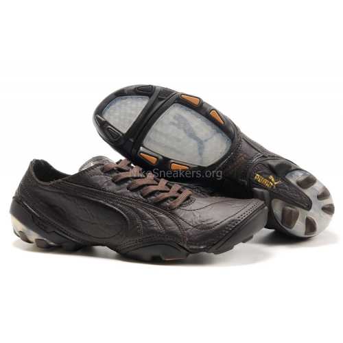 Puma Football Mens Shoes Brown Red Grey Puma Football Mens Shoes Brown Red Grey