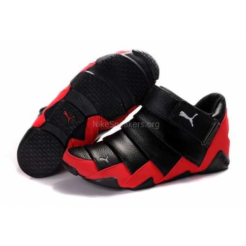 Puma Lazy Insect High Mens Black Red Puma Lazy Insect High Mens Black Red