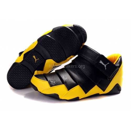 Puma Lazy Insect High Mens Black Yellow Puma Lazy Insect High Mens Black Yellow