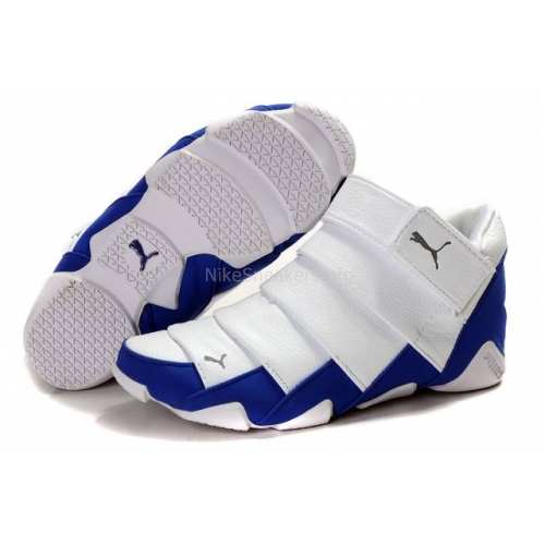 Puma Lazy Insect High Mens White Blue Puma Lazy Insect High Mens White Blue