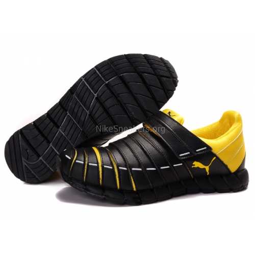 Puma Lazy Insect II Mens Black Spectra Yellow