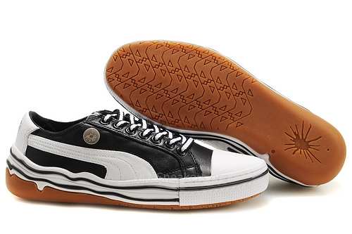 Puma Mihara MY-24 Mens Leather Black Green White Puma Mihara MY-24 Mens Leather Black Green White