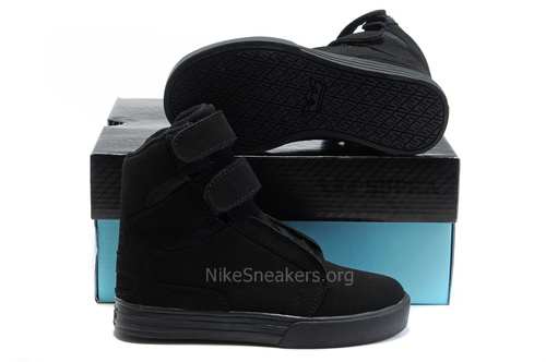 Kids Supra Shoes Black