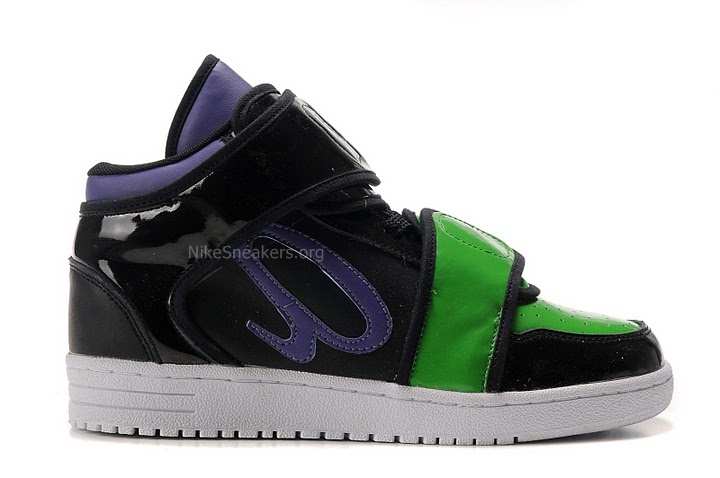 Men's ATO Shoes Black/Green/Purple