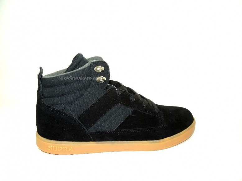 Supra Bandit Mid Tops Black