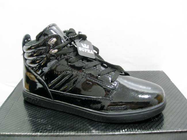 Supra Bandit Mid Tops Black