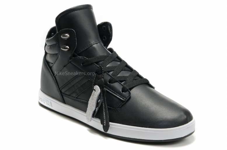 Supra Bandit Mid Tops Black