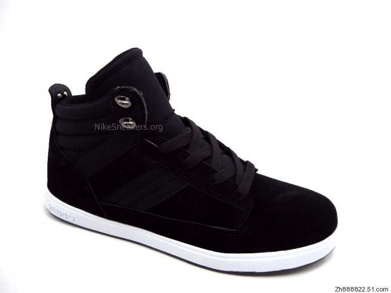 Supra Bandit Mid Tops Black