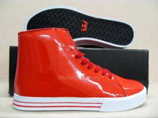 Supra Thunder Red/White
