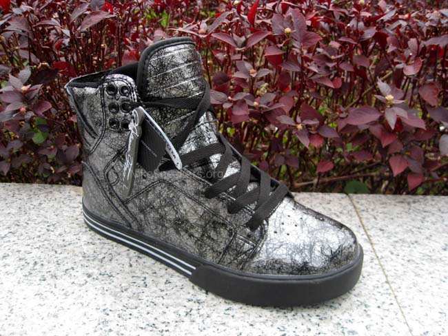 Womens Supra Muska Skytop Black/Silver