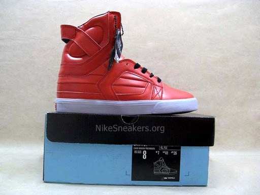 Womens Supra Skytop II Red/White