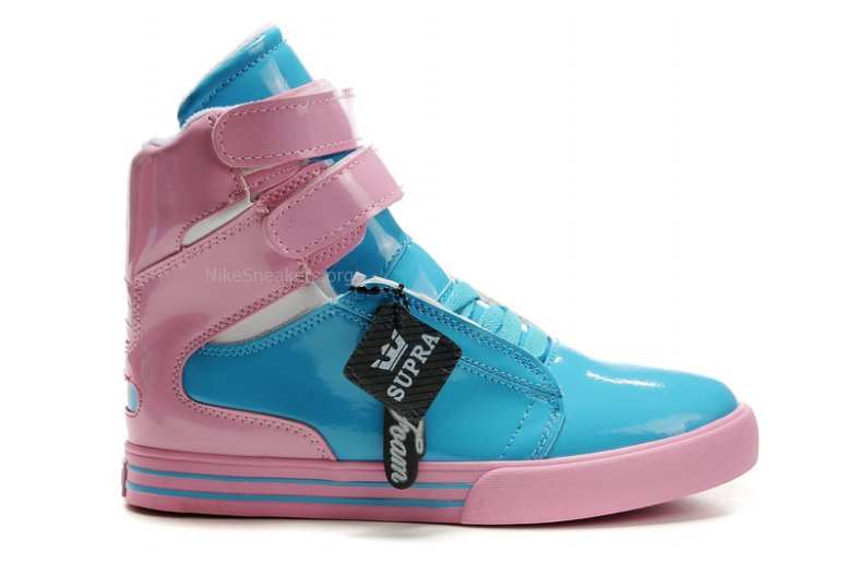 Womens Supra TK Society Blue/Pink
