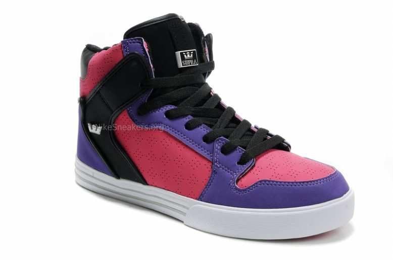 Womens Supra Vaider Pink/Purple/Black