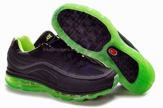 Nike Air Max 24/7 Shoes Black/Green Nike Air Max 24/7 Shoes Black/Green