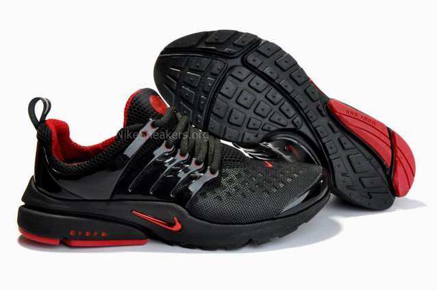 Nike Air Presto Shoes Black/Red Nike Air Presto Shoes Black/Red