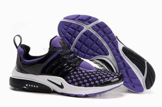 Nike Air Woven Shoes Black/Purple Nike Air Woven Shoes Black/Purple