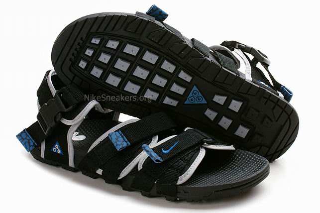 Nike Beach Shoes Black/Blue Nike Beach Shoes Black/Blue