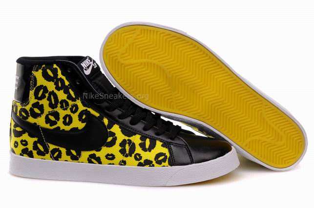 Nike Blazer Shoes Black/Yellow Nike Blazer Shoes Black/Yellow