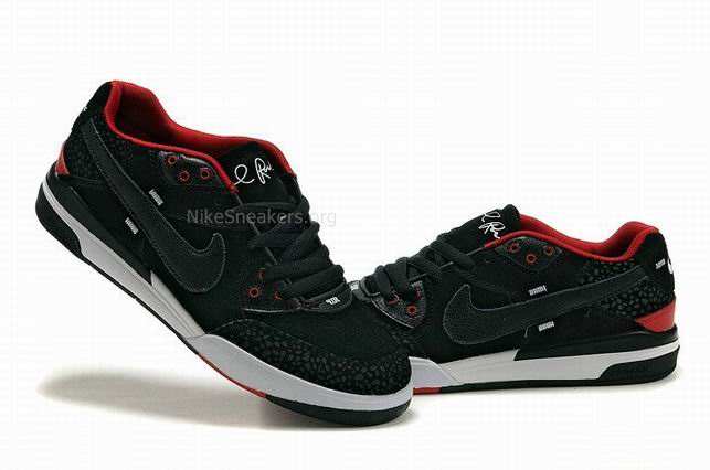 Nike Skateboarding Shoes Black/Red Nike Skateboarding Shoes Black/Red