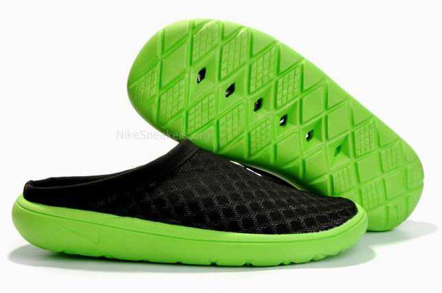 Nike Air Rejuven 8 Mule Shoes Black/Green