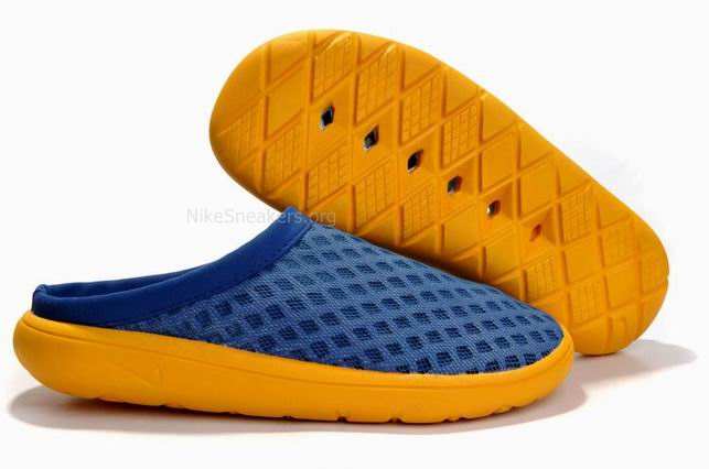 Nike Air Rejuven 8 Mule Shoes Blue/Orange