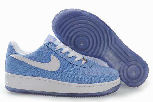 Nike Air Force 1 Shoes Bule/White Nike Air Force 1 Shoes Bule/White